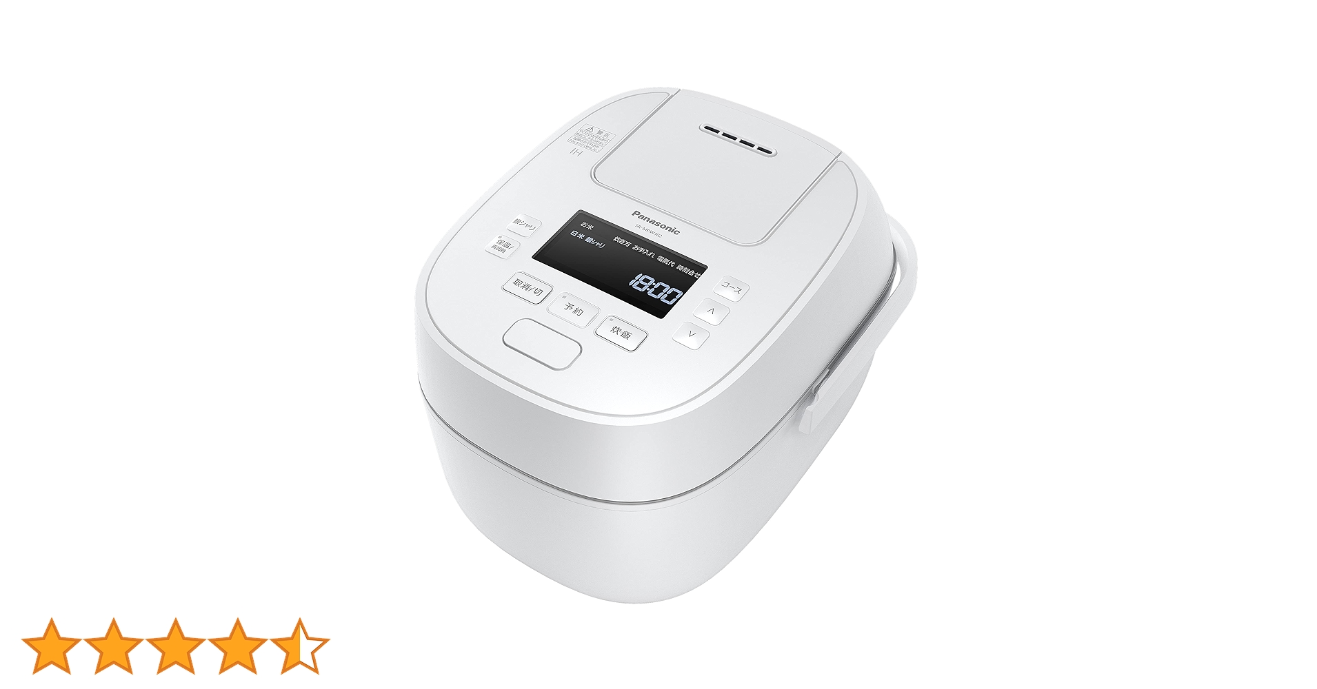 Panasonic 炊飯器 ホワイト Amazon | パナソニック 炊飯器 1升 可変圧力IH式 Wおどり炊き
